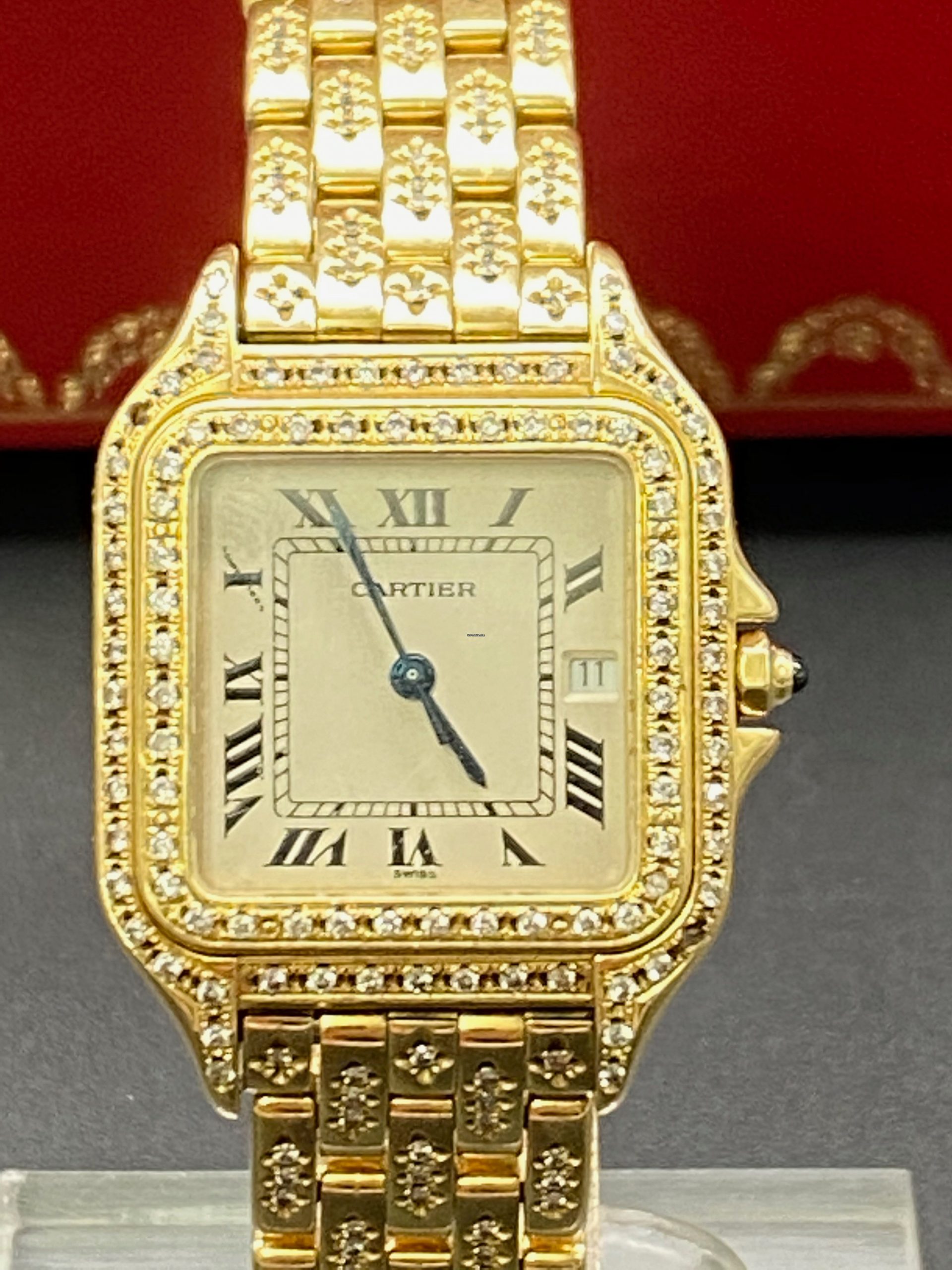 Cartier Panthère gold 18K diamants ref 805717 - Euro Piéces D'or