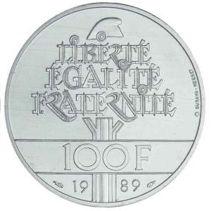 100 Francs argent