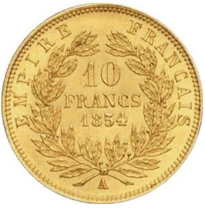 10 francs Napoleon