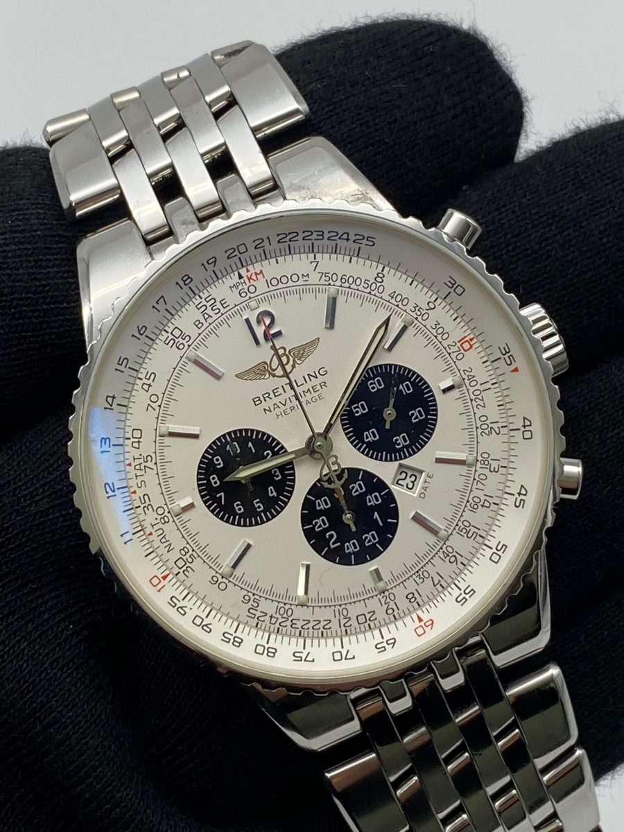 Breitling Navitimer Heritage chronographe ref A35340 - Euro Piéces D'or