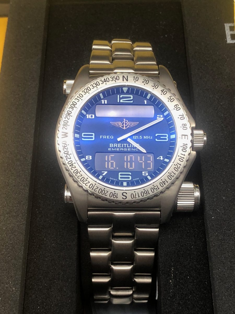Breitling Emergency Full set ref E56121.1 achat or - Euro Piéces D'or