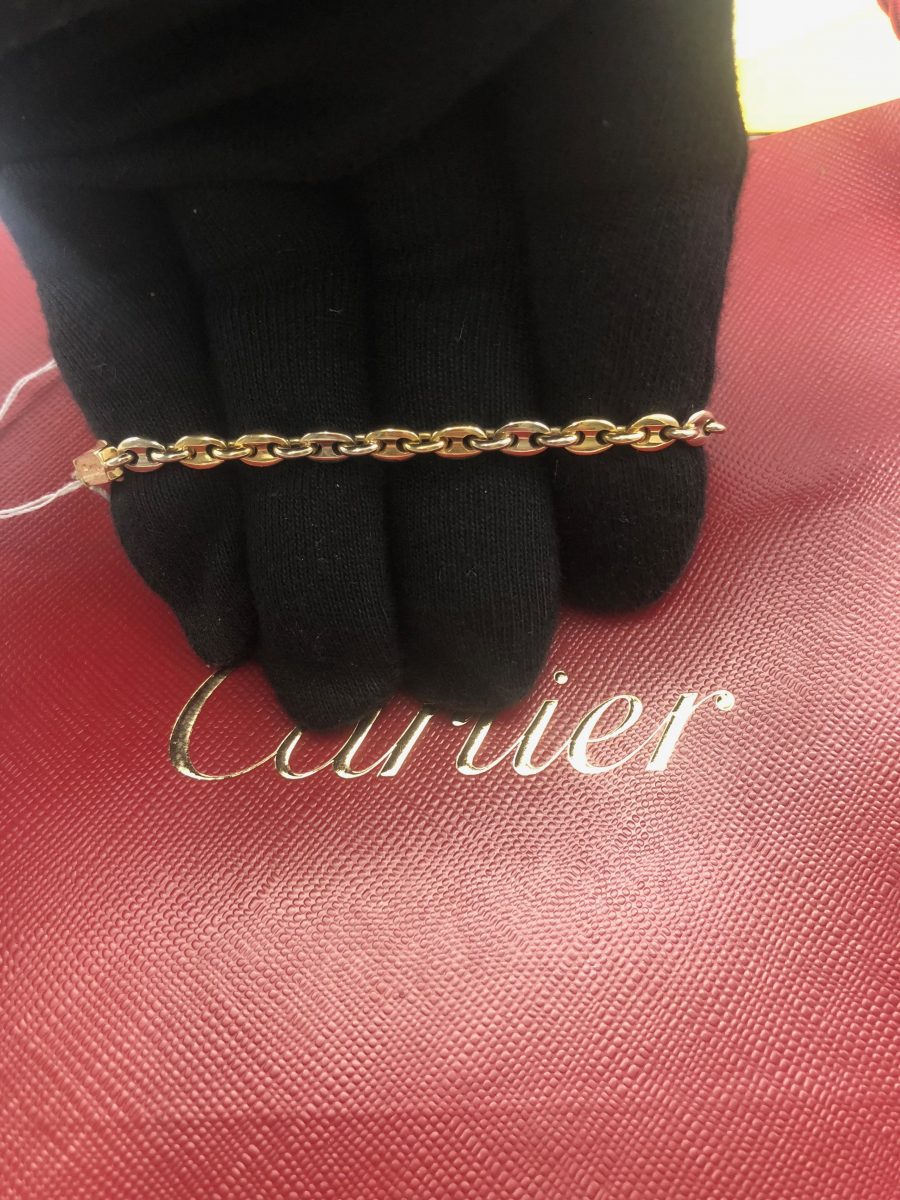 Bracelet Cartier graine de cafe or 