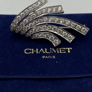 Broche Chaumet Diamants or 18K achat or