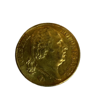 20 Francs or Louis XVIII 1818A